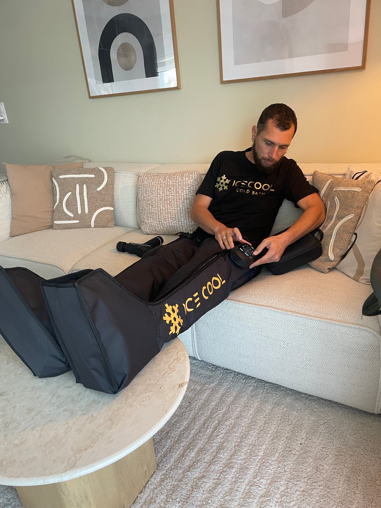 Bottes de pressothérapie : iceboots