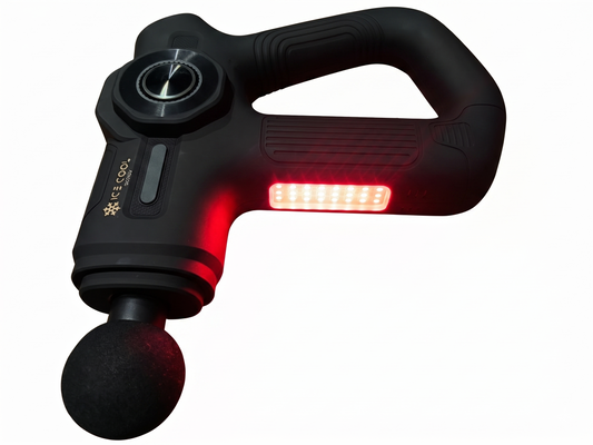 massage gun red light